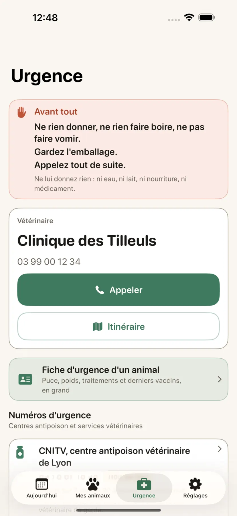 Pilou, écran 4 sur 4